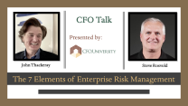 CFO Talk: The Key Elements for Enterprise Risk Management with John Thackeray