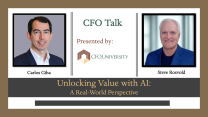 CFO Talk: Unlocking Value with AI - A Real-World Perspective with Carlos Giha