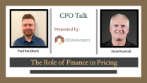CFO TALK - The Role of Finance in Pricing with Paul Barnhurst
