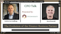 CFO TALK -  The Evolution of the Finance Business Partner - Anders Liu-Lindberg