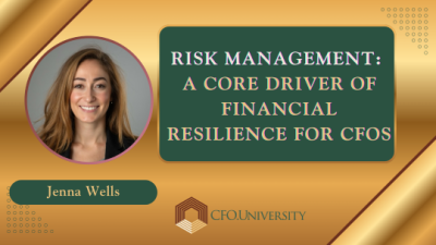 Risk Management: A Core Driver of Financial Resilience for CFOs