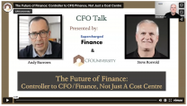 CFO Talk: The Future of Finance: Controller to CFO/Finance, Not Just a Cost Centre