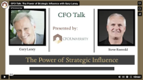CFO Talk: The Power of Strategic Influence with Gary Laney