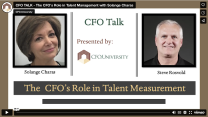 CFO TALK -  The CFO’s Role in Talent Management with Solange Charas