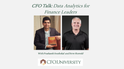 CFO Talk: Data Analytics for Finance Leaders with Prashanth Southekal - Part I
