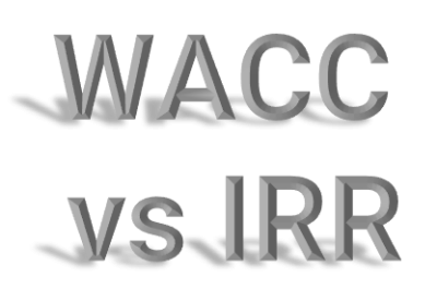 What Is the Difference Between WACC and IRR?