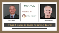 CFO Talk: What it Takes to Build Winning Teams with Dan Crumb