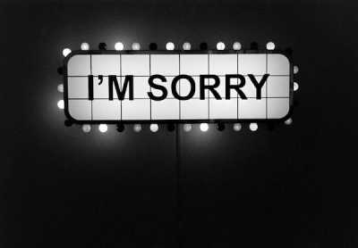 How to say sorry when you mess up