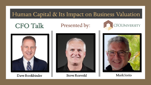 CFO Talk:  Human Capital and Its impact on Business Valuation - Transcript