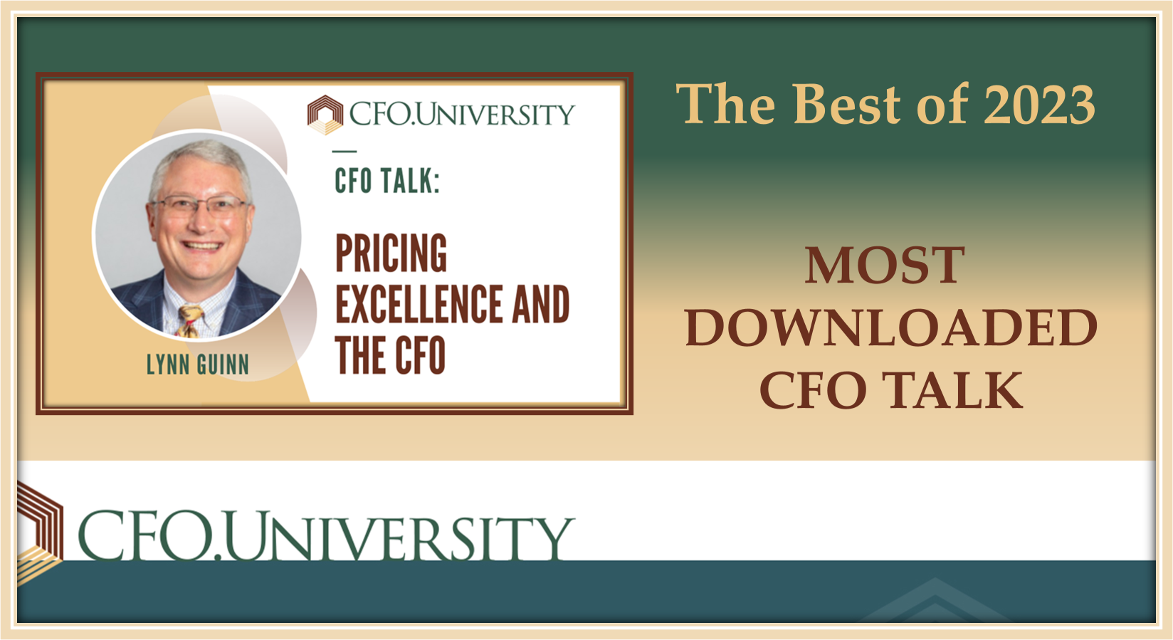 CFO Talk: Pricing Excellence and the CFO with Lynn Guinn