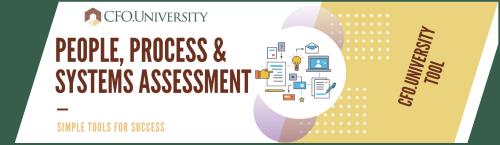 CFO Foundation - People Process System Assessment Tool