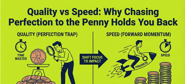Quality vs Speed: Why Chasing Perfection to the Penny Holds You Back