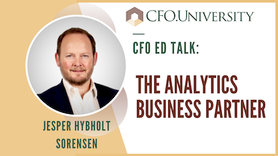 The Analytics Business Partner with Jesper Hybholt Sorensen