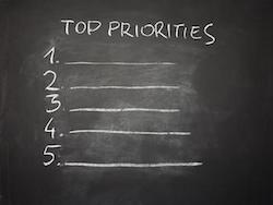 Top Priorities for Senior Financial Officers